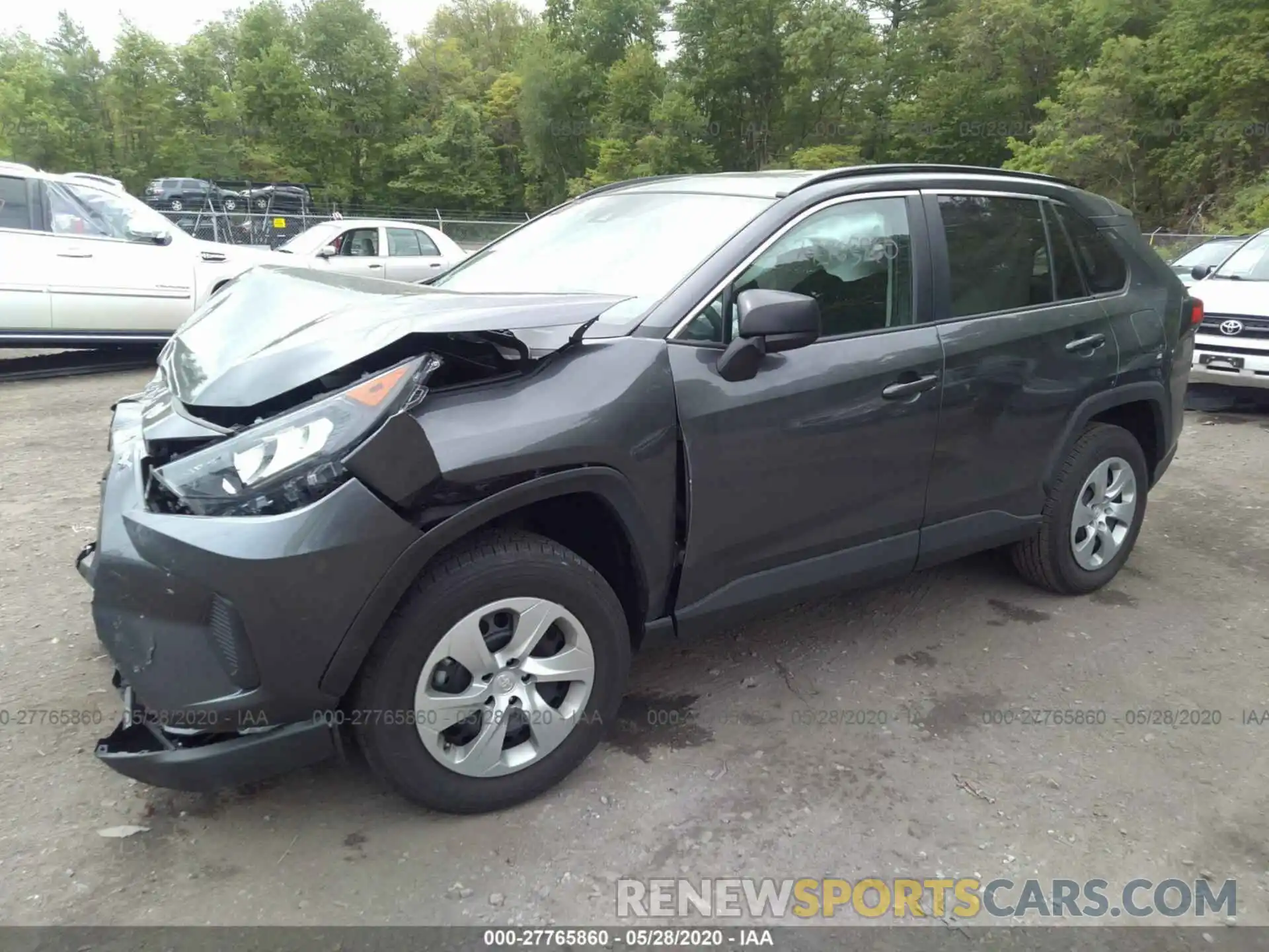 2 Photograph of a damaged car 2T3F1RFV5KC051766 TOYOTA RAV4 2019