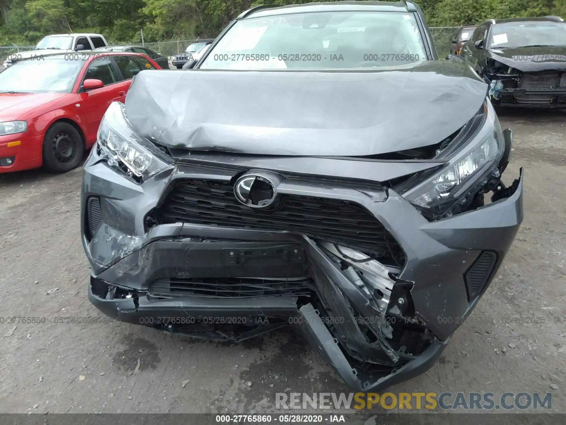 6 Photograph of a damaged car 2T3F1RFV5KC051766 TOYOTA RAV4 2019