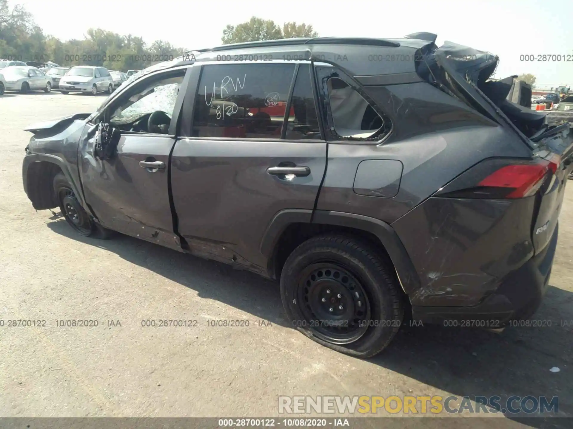 3 Photograph of a damaged car 2T3F1RFV5KW053676 TOYOTA RAV4 2019