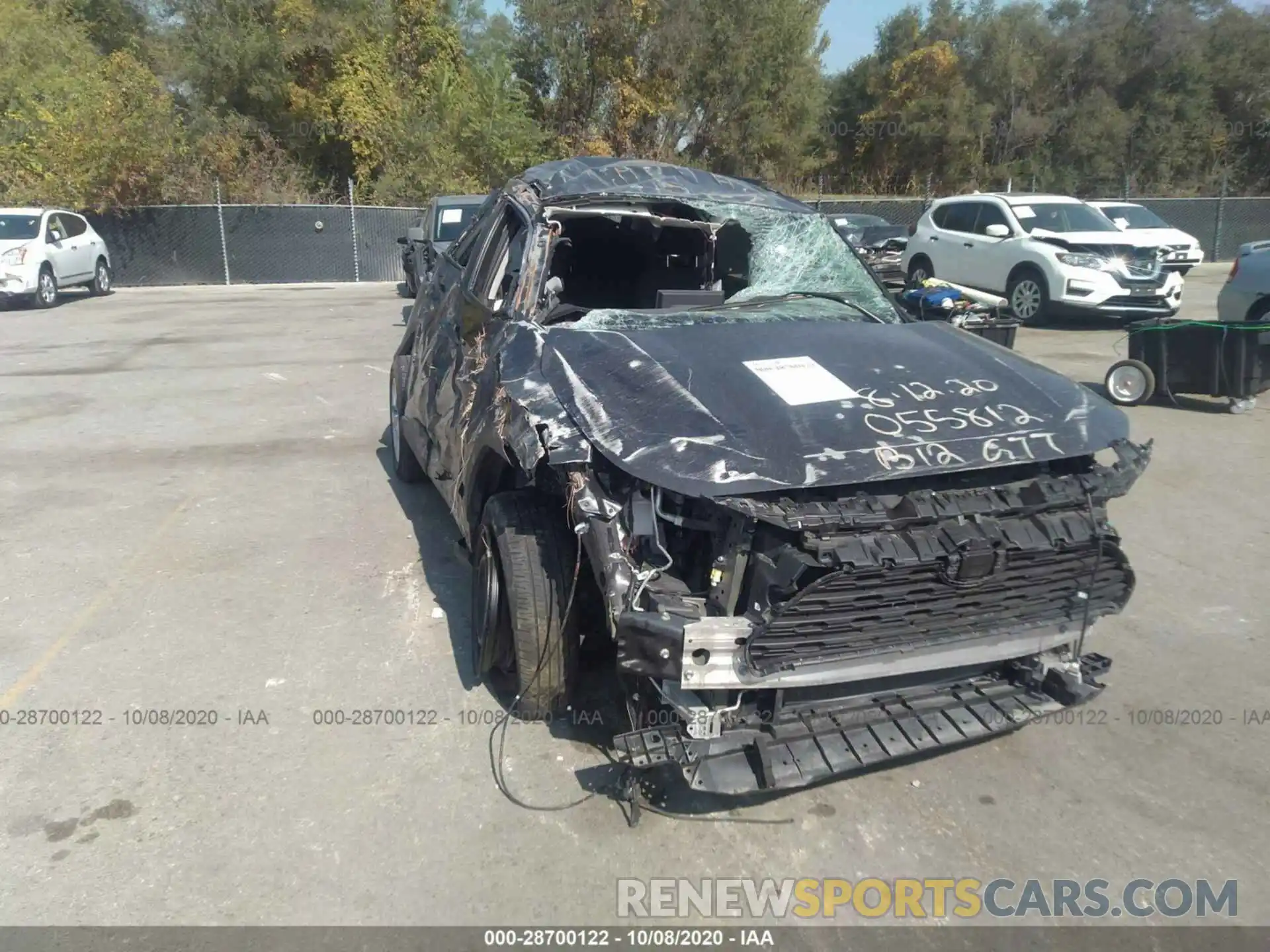 6 Photograph of a damaged car 2T3F1RFV5KW053676 TOYOTA RAV4 2019