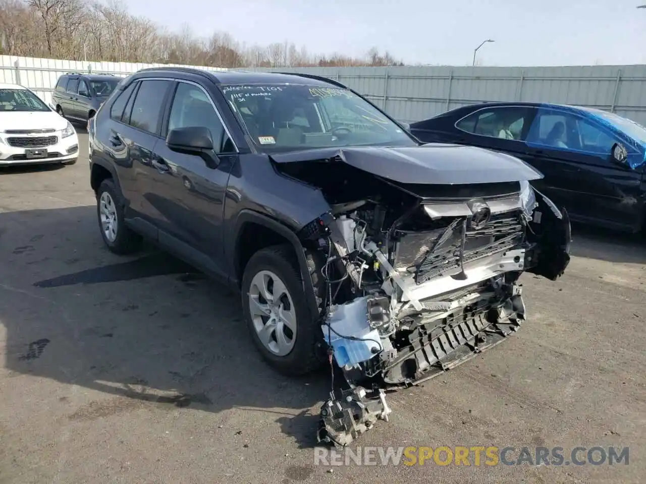 1 Photograph of a damaged car 2T3F1RFV5KW053936 TOYOTA RAV4 2019