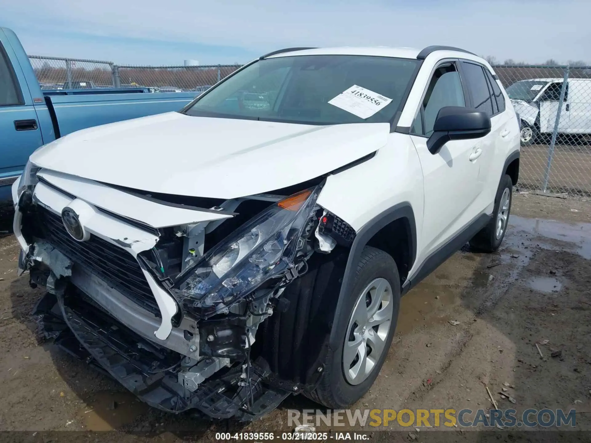 2 Photograph of a damaged car 2T3F1RFV5KW076276 TOYOTA RAV4 2019