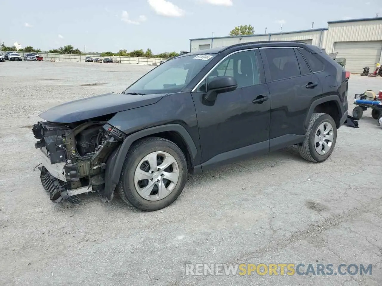 1 Photograph of a damaged car 2T3F1RFV5KW080764 TOYOTA RAV4 2019