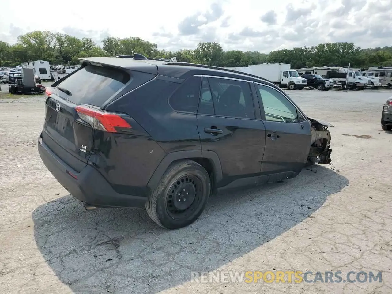 3 Photograph of a damaged car 2T3F1RFV5KW080764 TOYOTA RAV4 2019