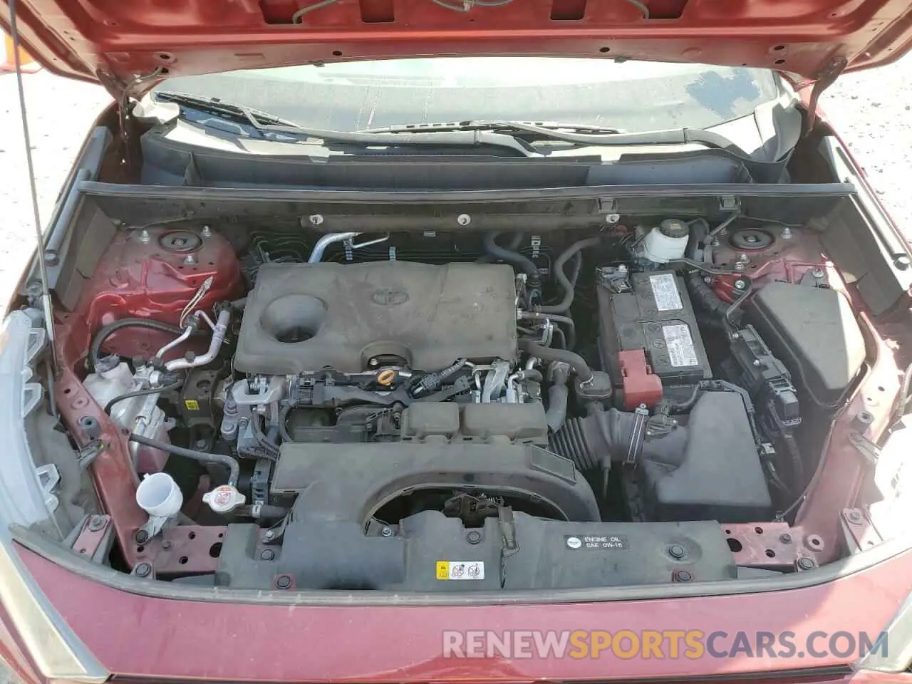 12 Photograph of a damaged car 2T3F1RFV6KC017948 TOYOTA RAV4 2019