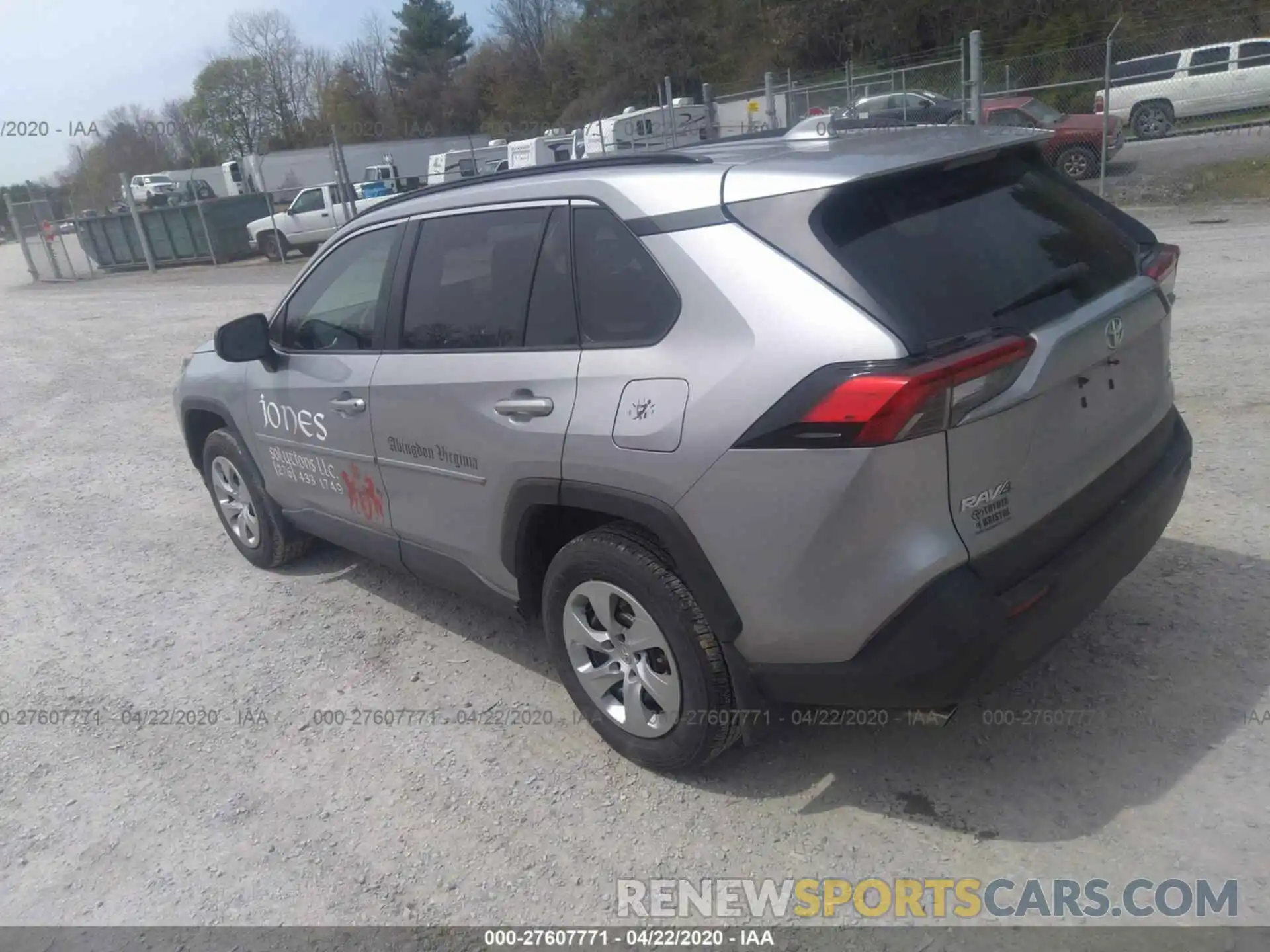 3 Photograph of a damaged car 2T3F1RFV6KC019361 TOYOTA RAV4 2019