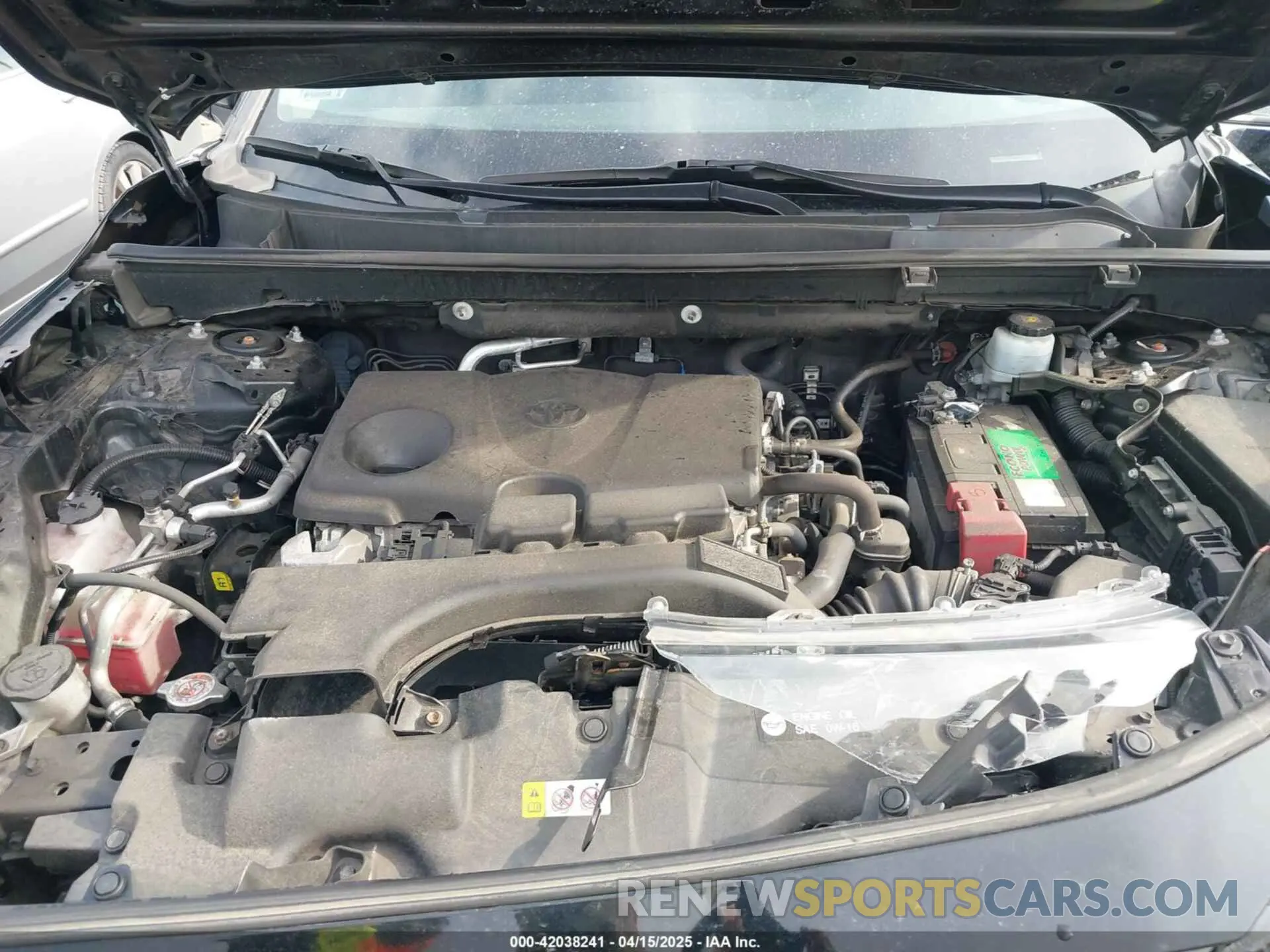 10 Photograph of a damaged car 2T3F1RFV6KC026259 TOYOTA RAV4 2019