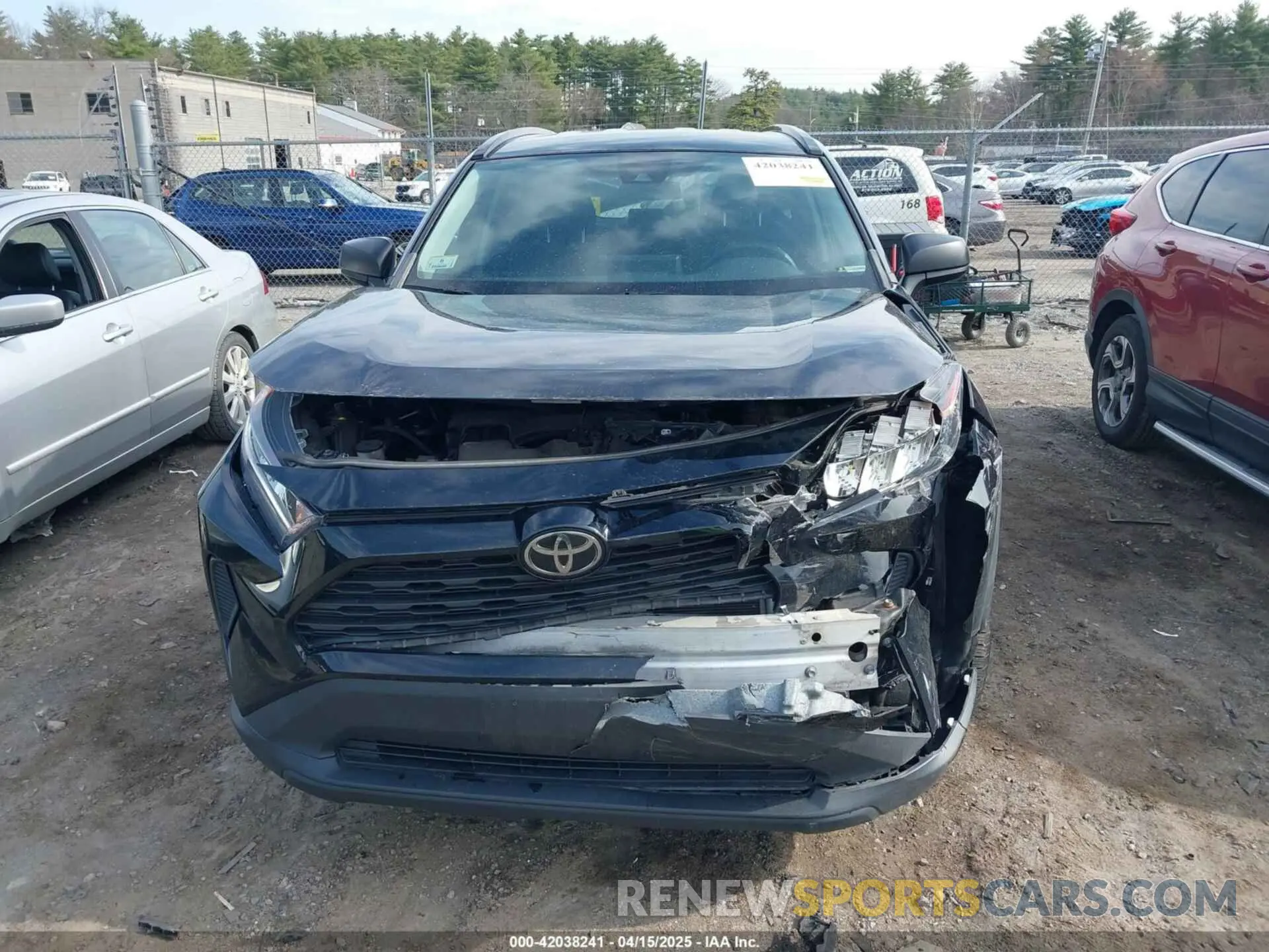 13 Photograph of a damaged car 2T3F1RFV6KC026259 TOYOTA RAV4 2019