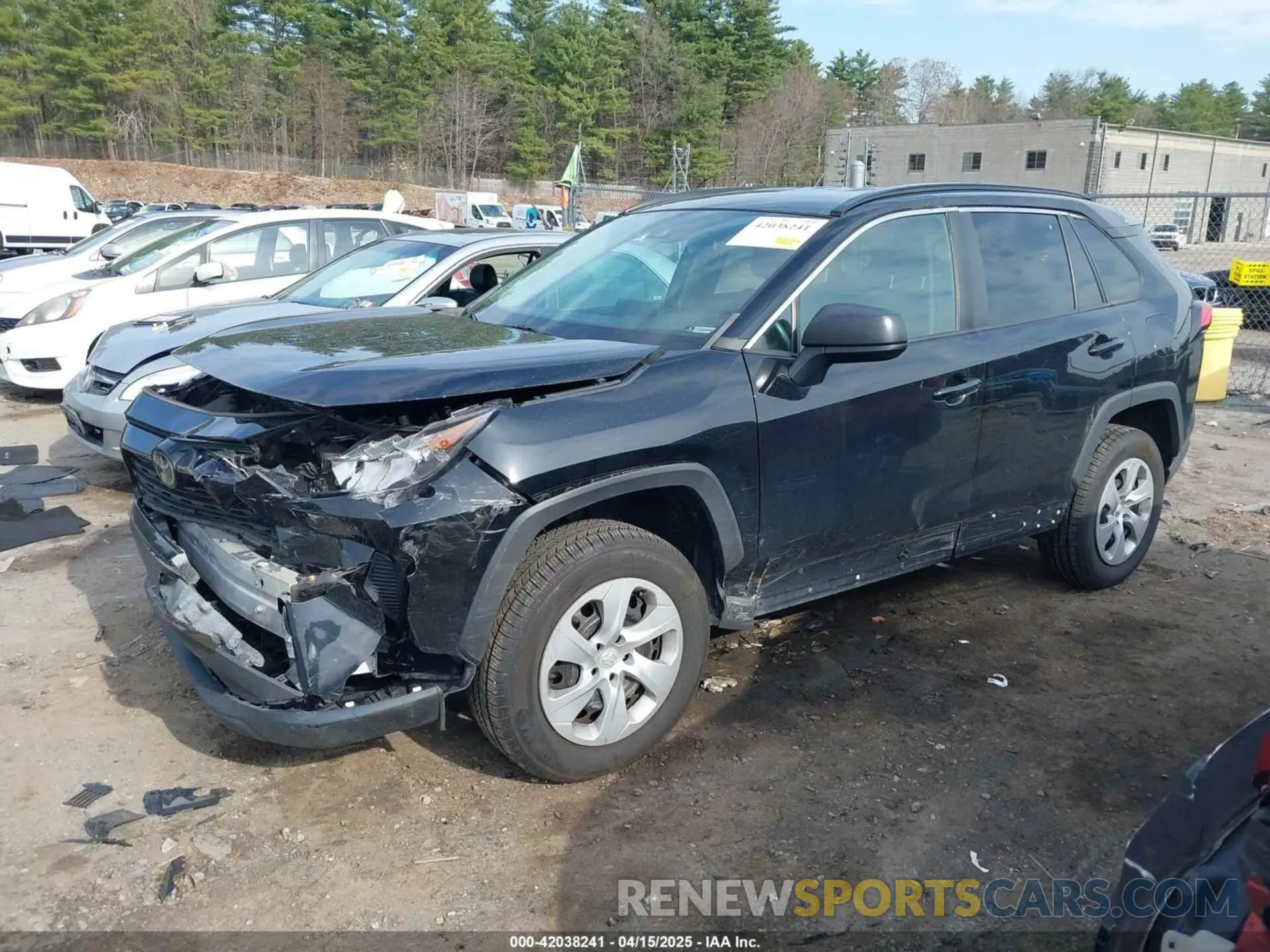 2 Photograph of a damaged car 2T3F1RFV6KC026259 TOYOTA RAV4 2019