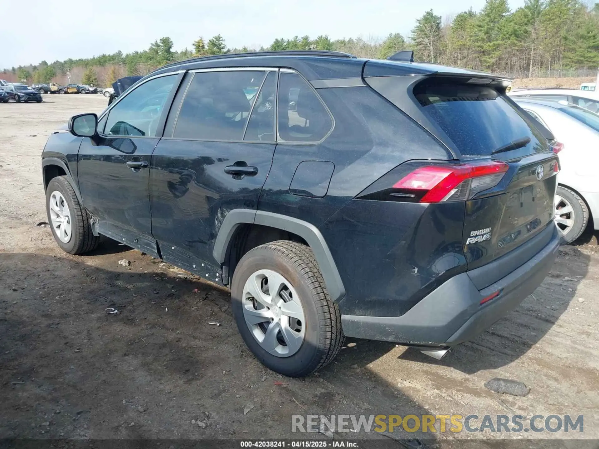 3 Photograph of a damaged car 2T3F1RFV6KC026259 TOYOTA RAV4 2019