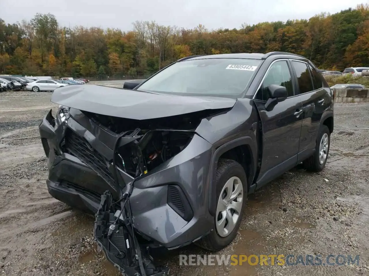 2 Photograph of a damaged car 2T3F1RFV6KC030683 TOYOTA RAV4 2019