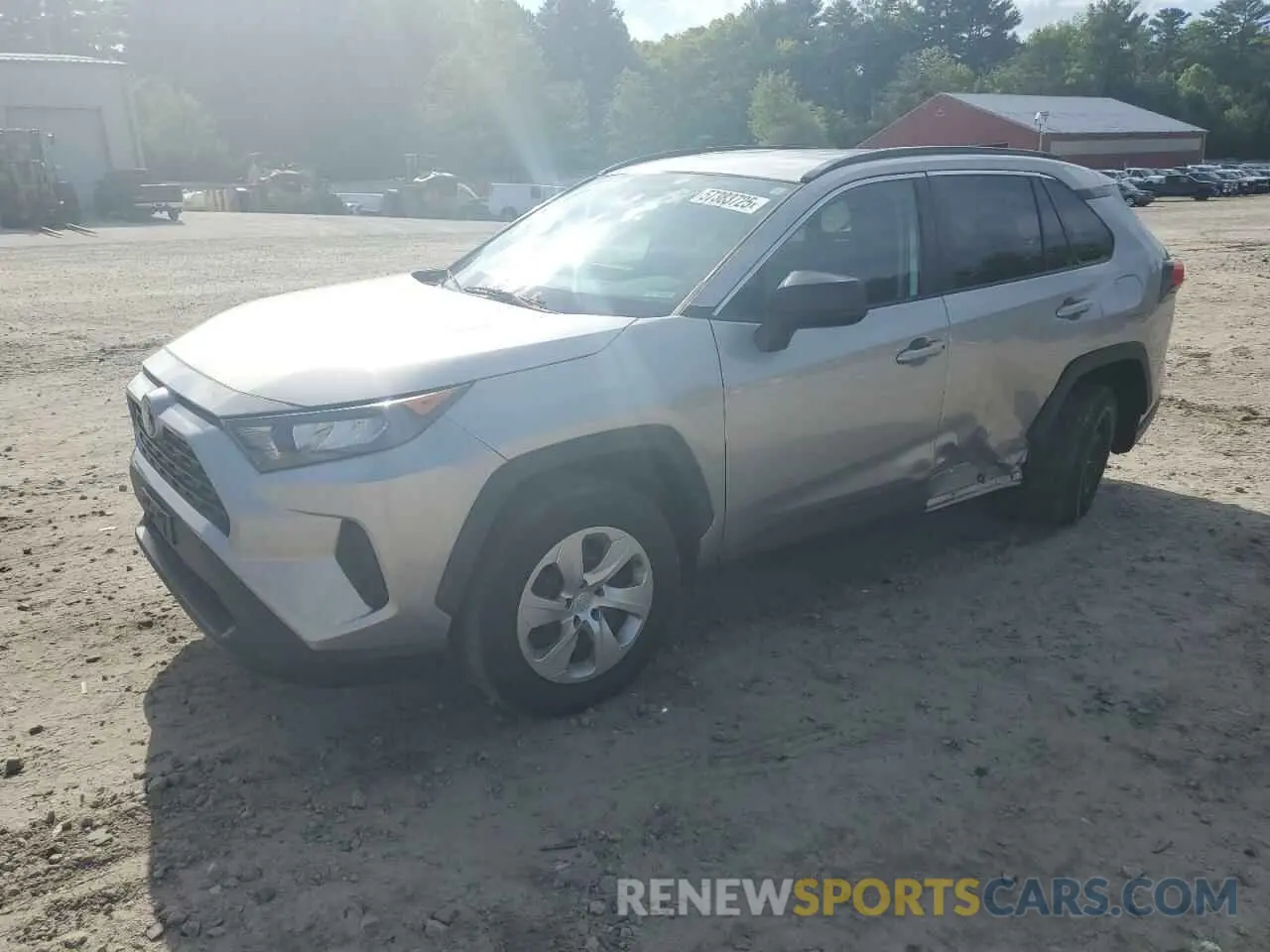 1 Photograph of a damaged car 2T3F1RFV6KC040341 TOYOTA RAV4 2019