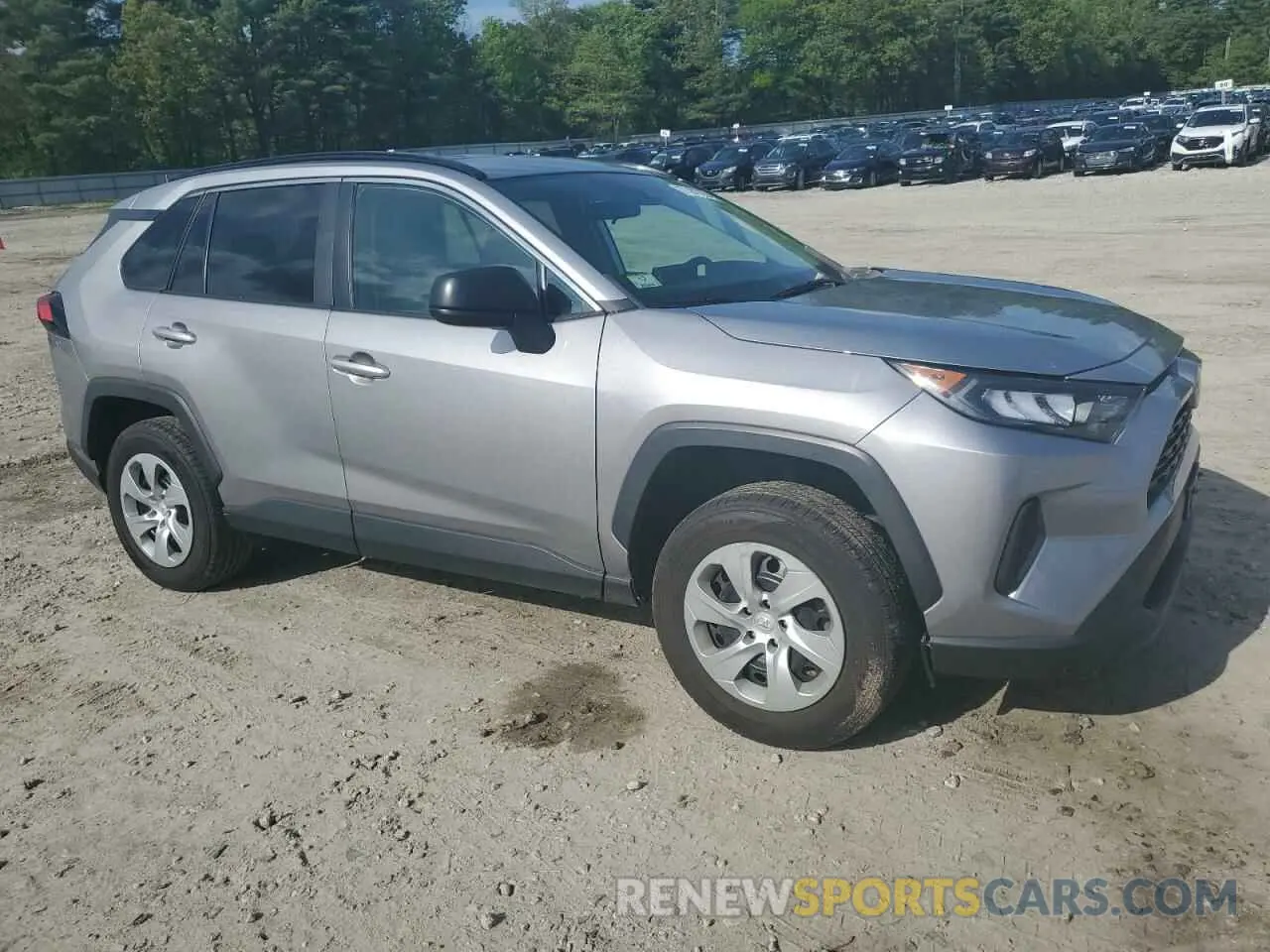 4 Photograph of a damaged car 2T3F1RFV6KC040341 TOYOTA RAV4 2019