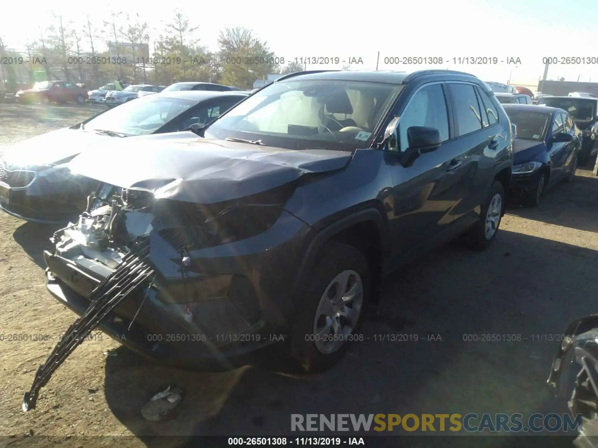 2 Photograph of a damaged car 2T3F1RFV6KC040890 TOYOTA RAV4 2019