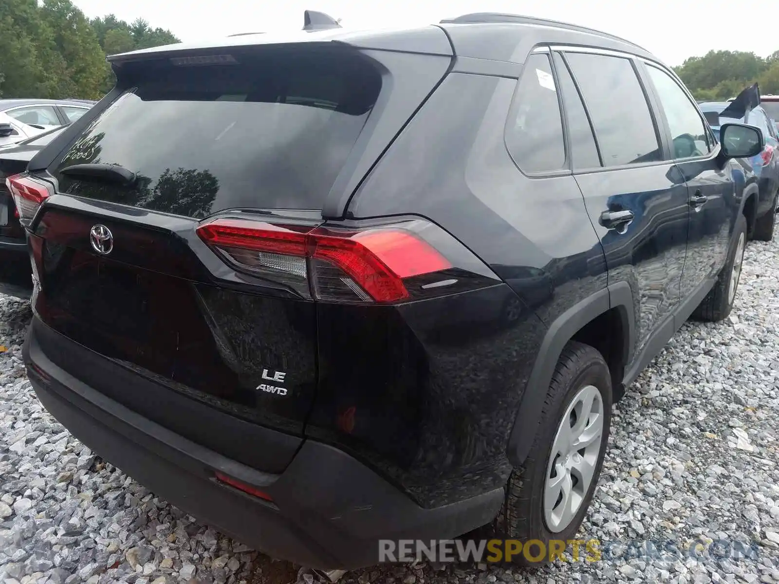 4 Photograph of a damaged car 2T3F1RFV6KC043482 TOYOTA RAV4 2019