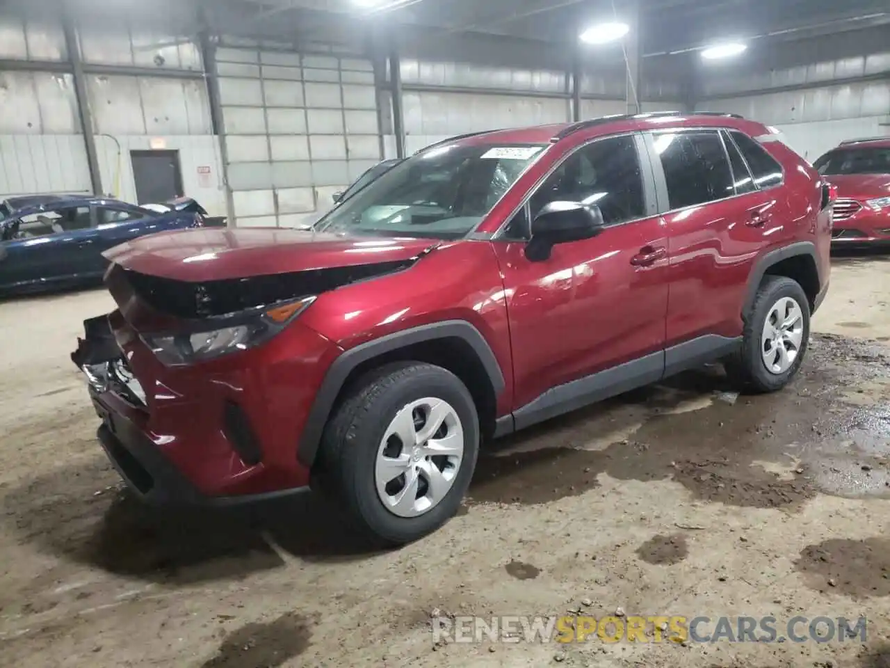 1 Photograph of a damaged car 2T3F1RFV6KC048133 TOYOTA RAV4 2019