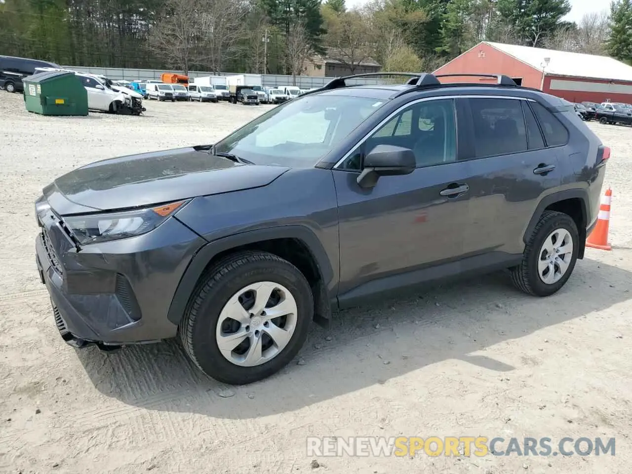 1 Photograph of a damaged car 2T3F1RFV6KC048469 TOYOTA RAV4 2019