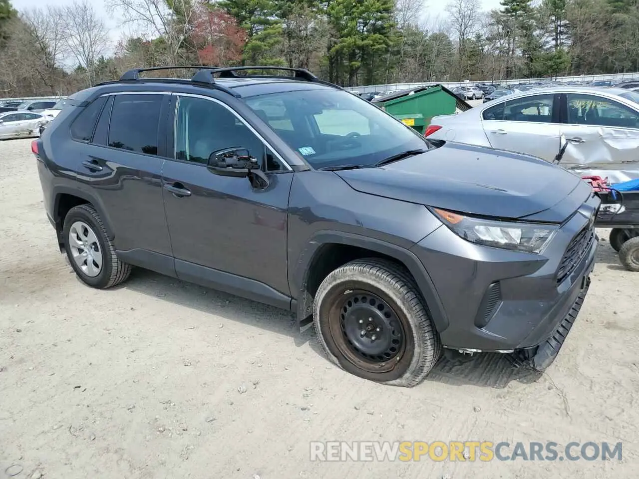 4 Photograph of a damaged car 2T3F1RFV6KC048469 TOYOTA RAV4 2019