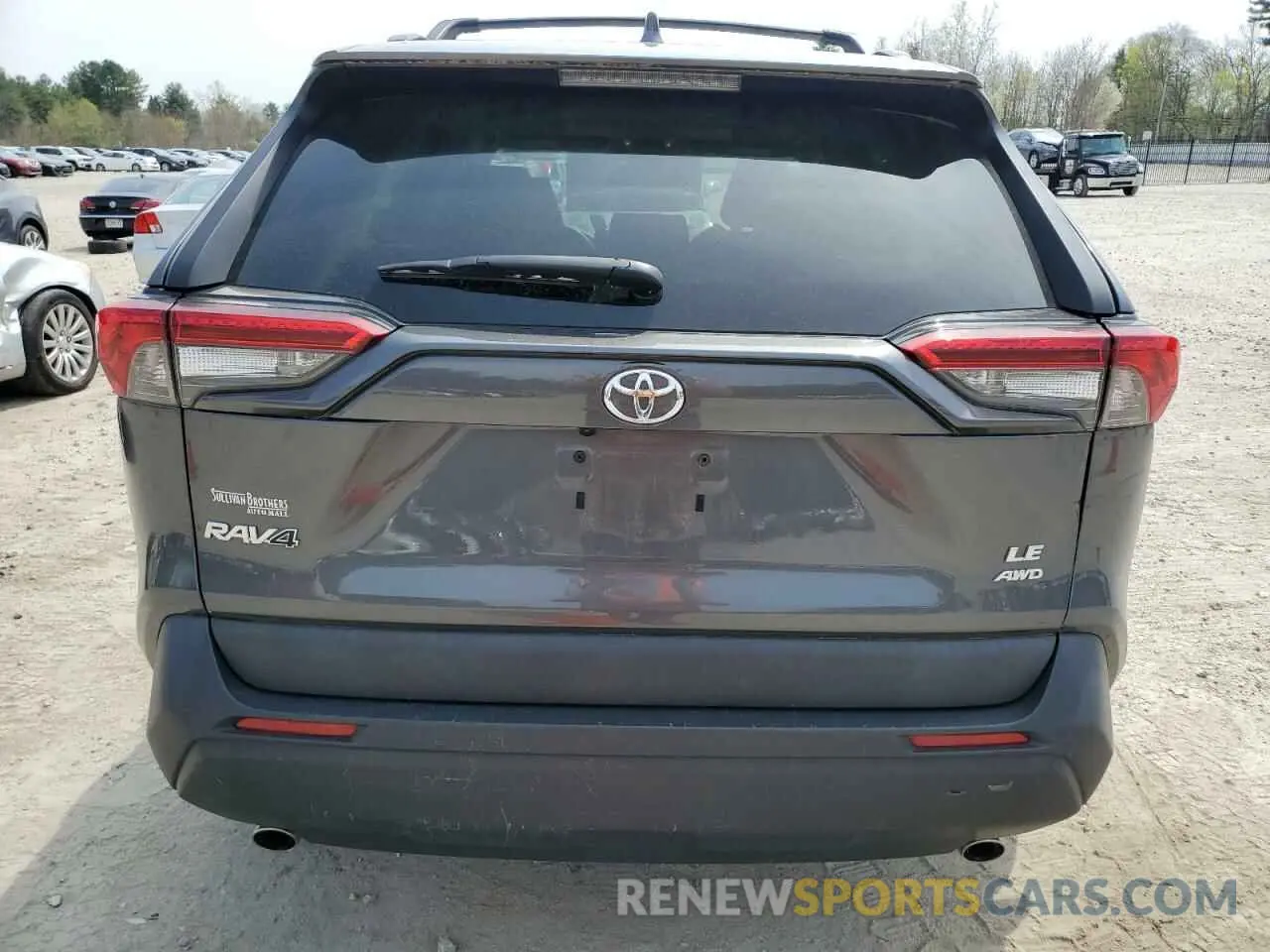 6 Photograph of a damaged car 2T3F1RFV6KC048469 TOYOTA RAV4 2019