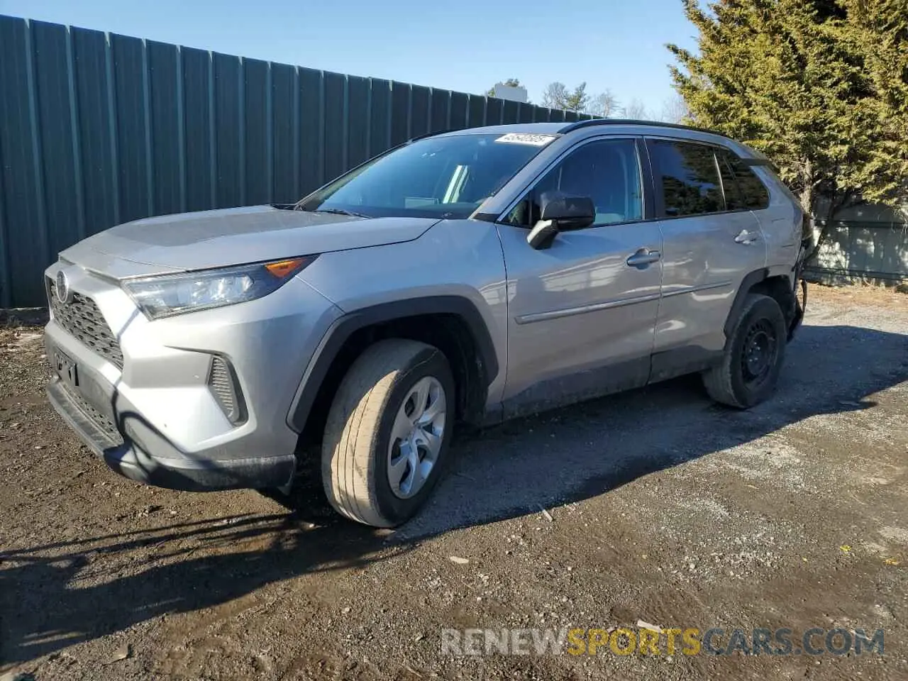 1 Photograph of a damaged car 2T3F1RFV6KC058189 TOYOTA RAV4 2019