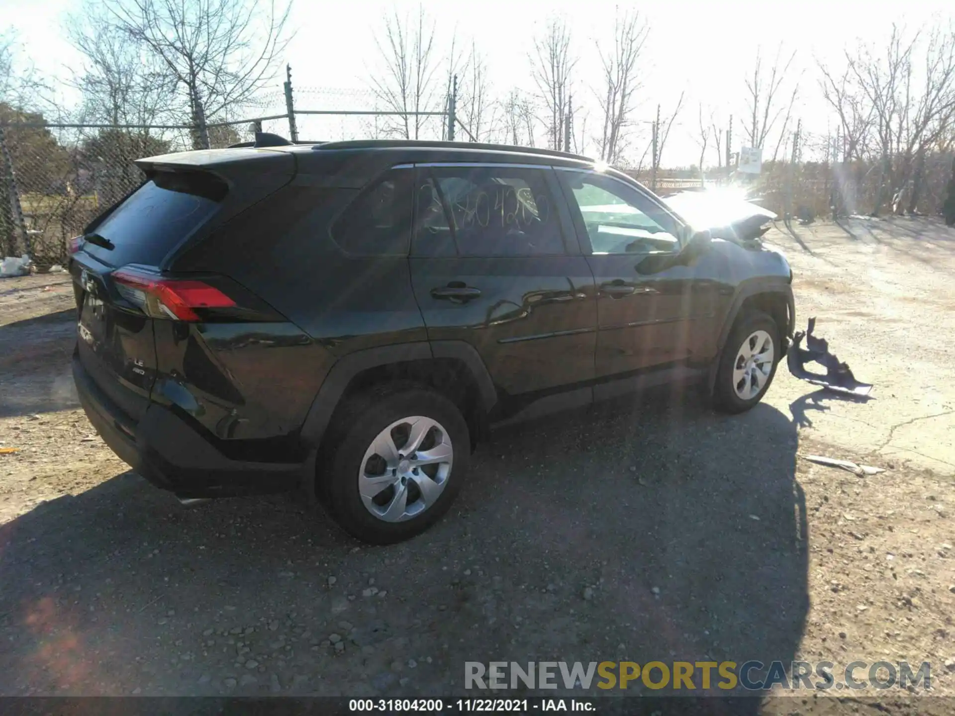 4 Photograph of a damaged car 2T3F1RFV6KW053864 TOYOTA RAV4 2019