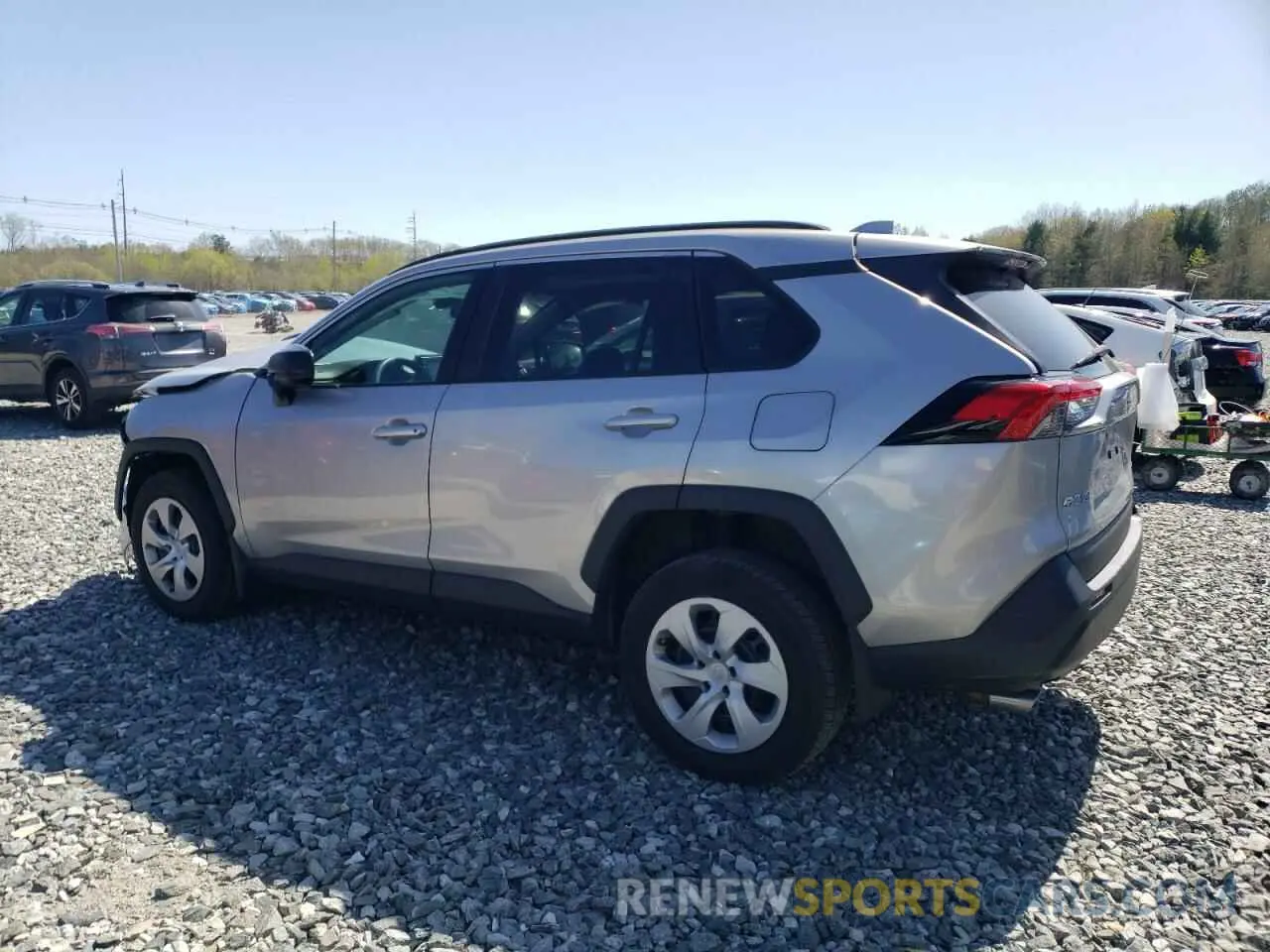 2 Photograph of a damaged car 2T3F1RFV6KW063262 TOYOTA RAV4 2019