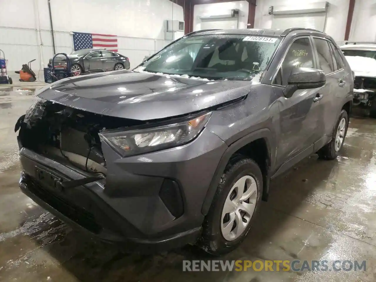 2 Photograph of a damaged car 2T3F1RFV7KC001516 TOYOTA RAV4 2019