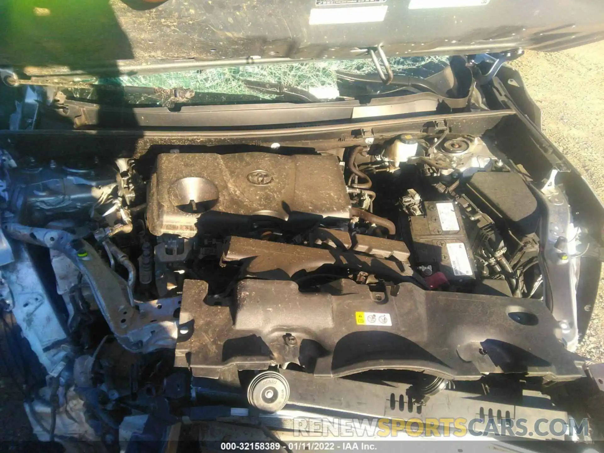 10 Photograph of a damaged car 2T3F1RFV7KC002276 TOYOTA RAV4 2019