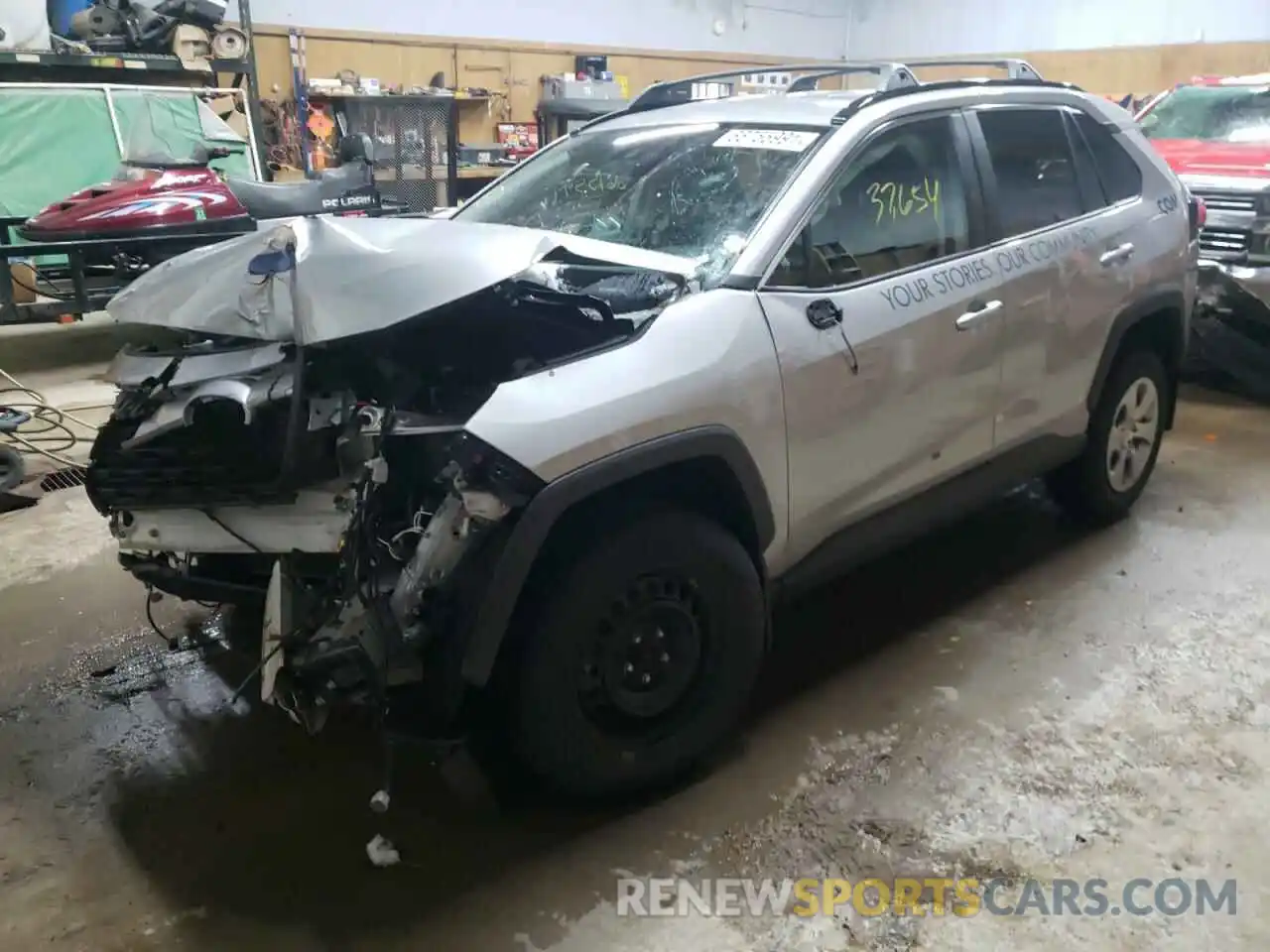 2 Photograph of a damaged car 2T3F1RFV7KC020213 TOYOTA RAV4 2019