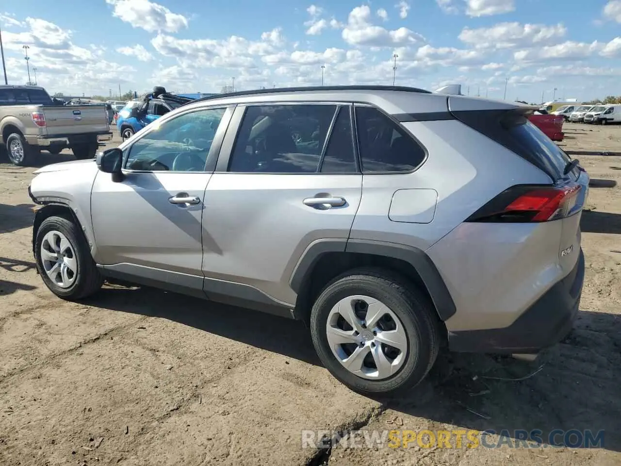 2 Photograph of a damaged car 2T3F1RFV7KC021829 TOYOTA RAV4 2019