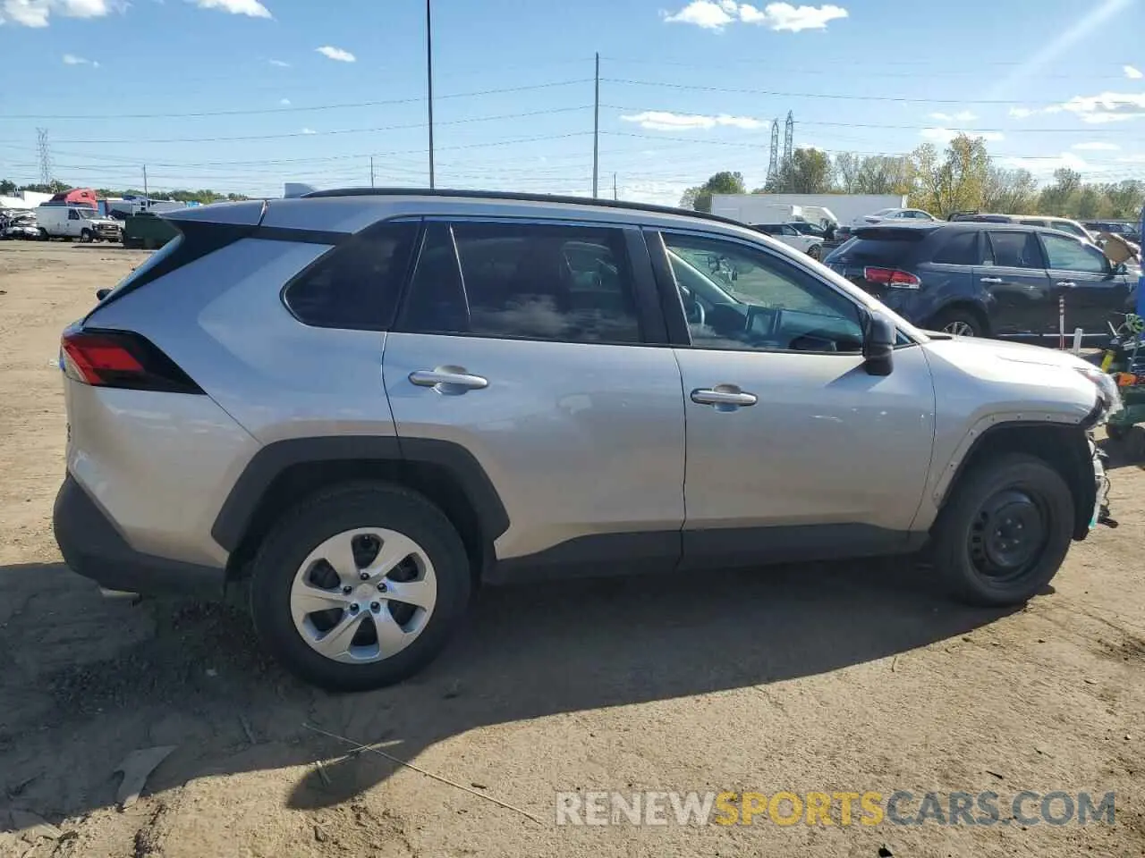 3 Photograph of a damaged car 2T3F1RFV7KC021829 TOYOTA RAV4 2019