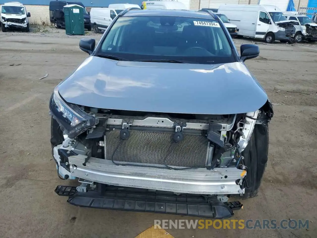5 Photograph of a damaged car 2T3F1RFV7KC021829 TOYOTA RAV4 2019