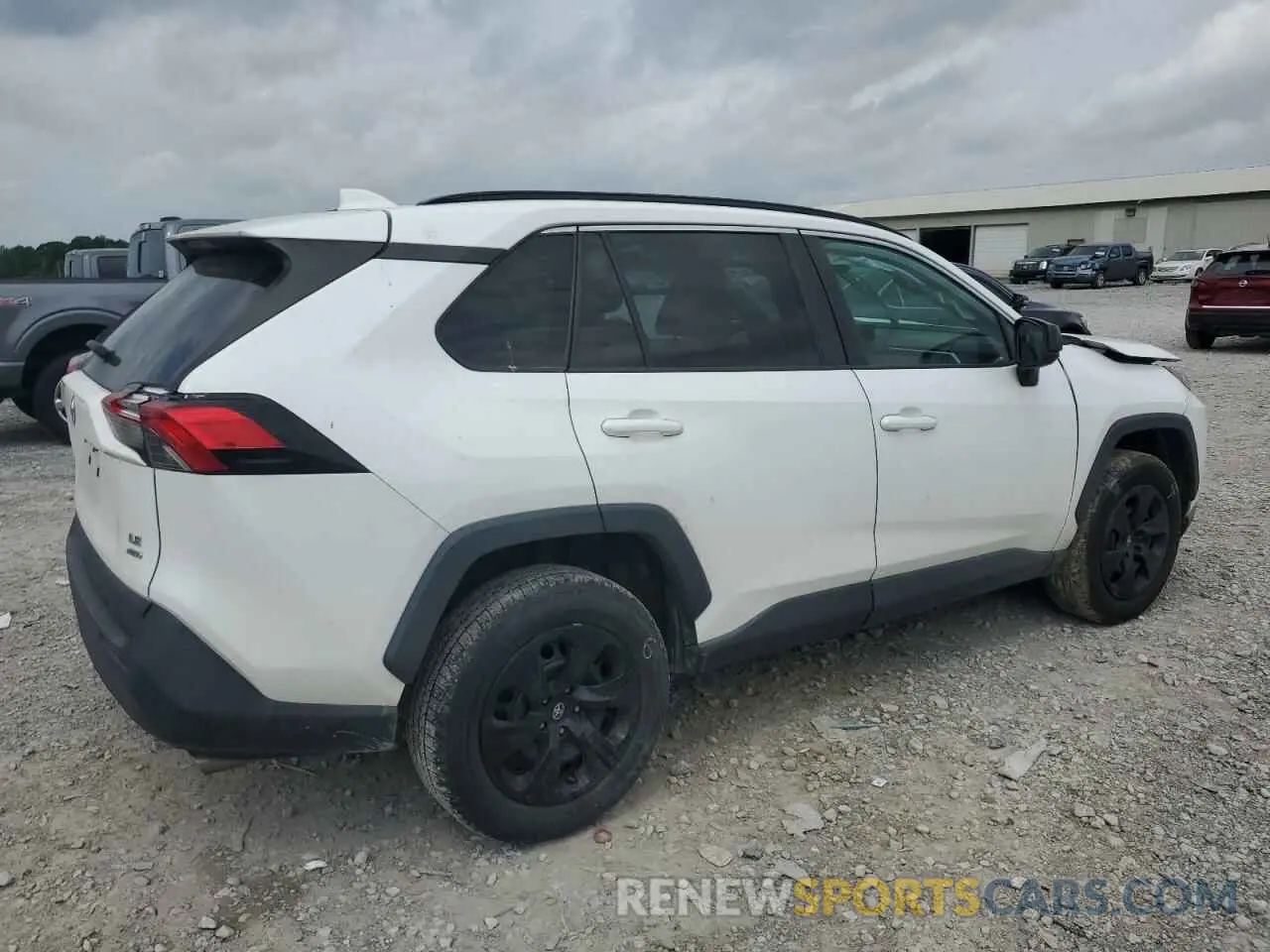 3 Photograph of a damaged car 2T3F1RFV7KW007556 TOYOTA RAV4 2019