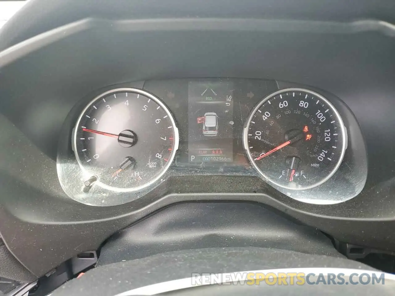 9 Photograph of a damaged car 2T3F1RFV7KW007556 TOYOTA RAV4 2019