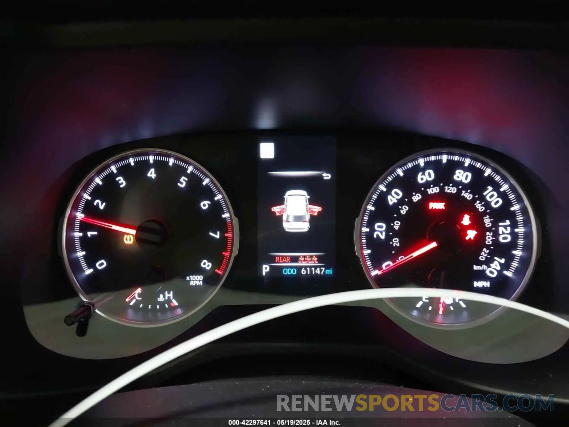 7 Photograph of a damaged car 2T3F1RFV7KW049905 TOYOTA RAV4 2019