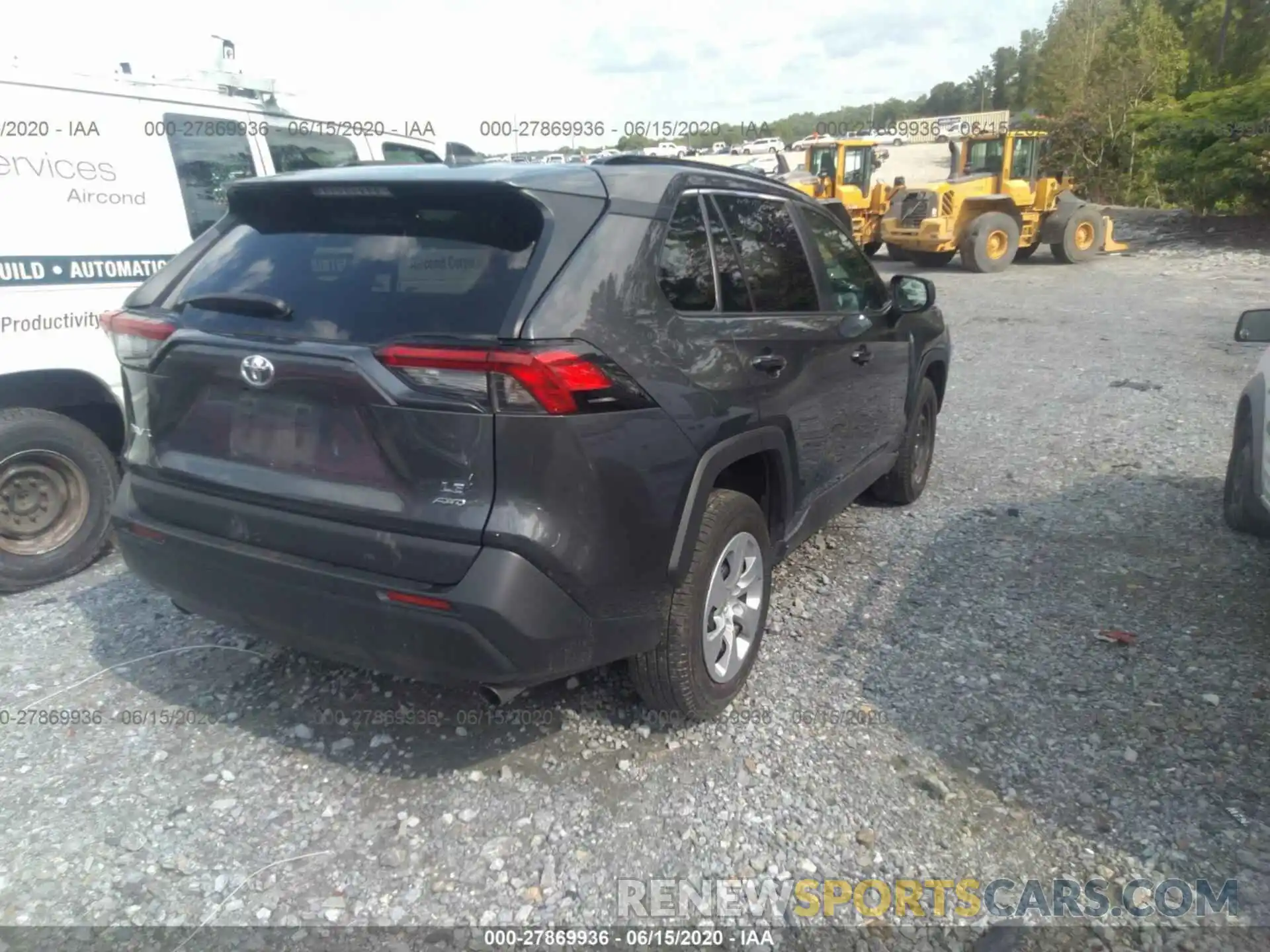 4 Photograph of a damaged car 2T3F1RFV7KW054697 TOYOTA RAV4 2019