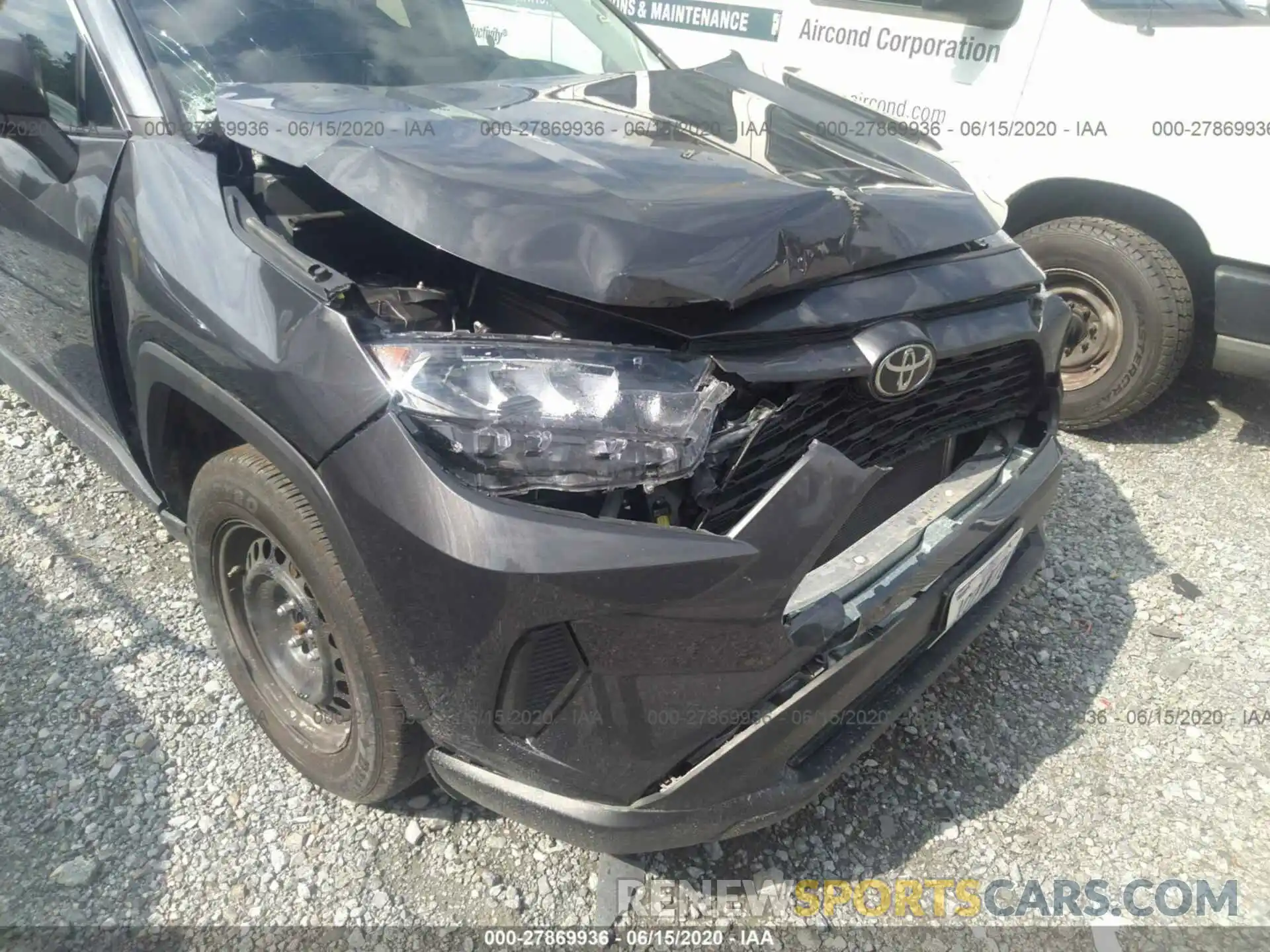 6 Photograph of a damaged car 2T3F1RFV7KW054697 TOYOTA RAV4 2019