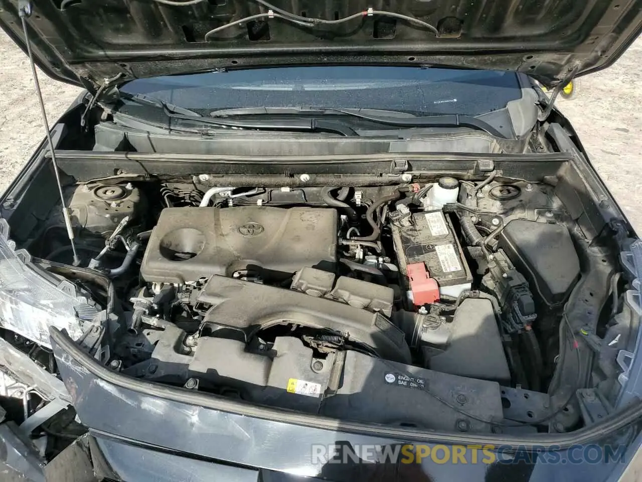 12 Photograph of a damaged car 2T3F1RFV7KW067644 TOYOTA RAV4 2019