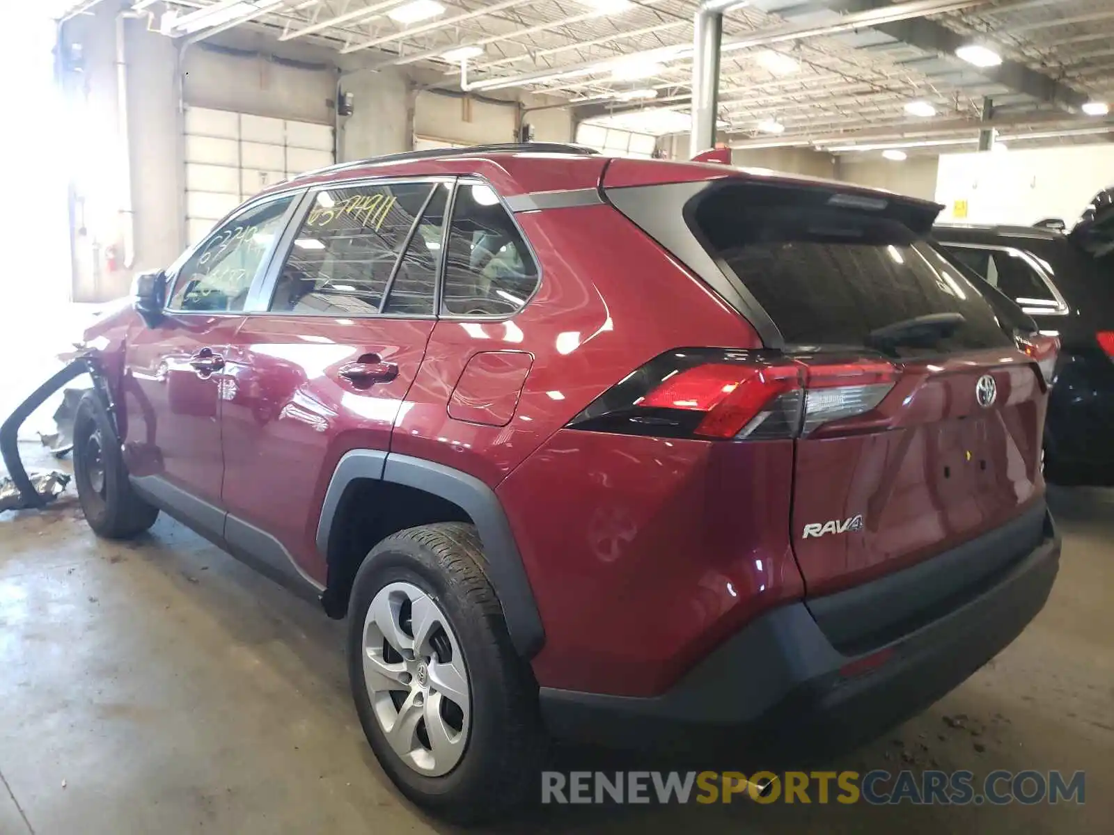 3 Photograph of a damaged car 2T3F1RFV7KW082774 TOYOTA RAV4 2019