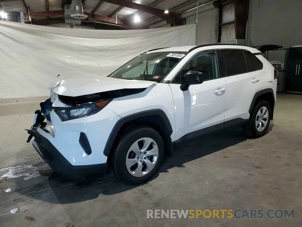 1 Photograph of a damaged car 2T3F1RFV8KC005154 TOYOTA RAV4 2019