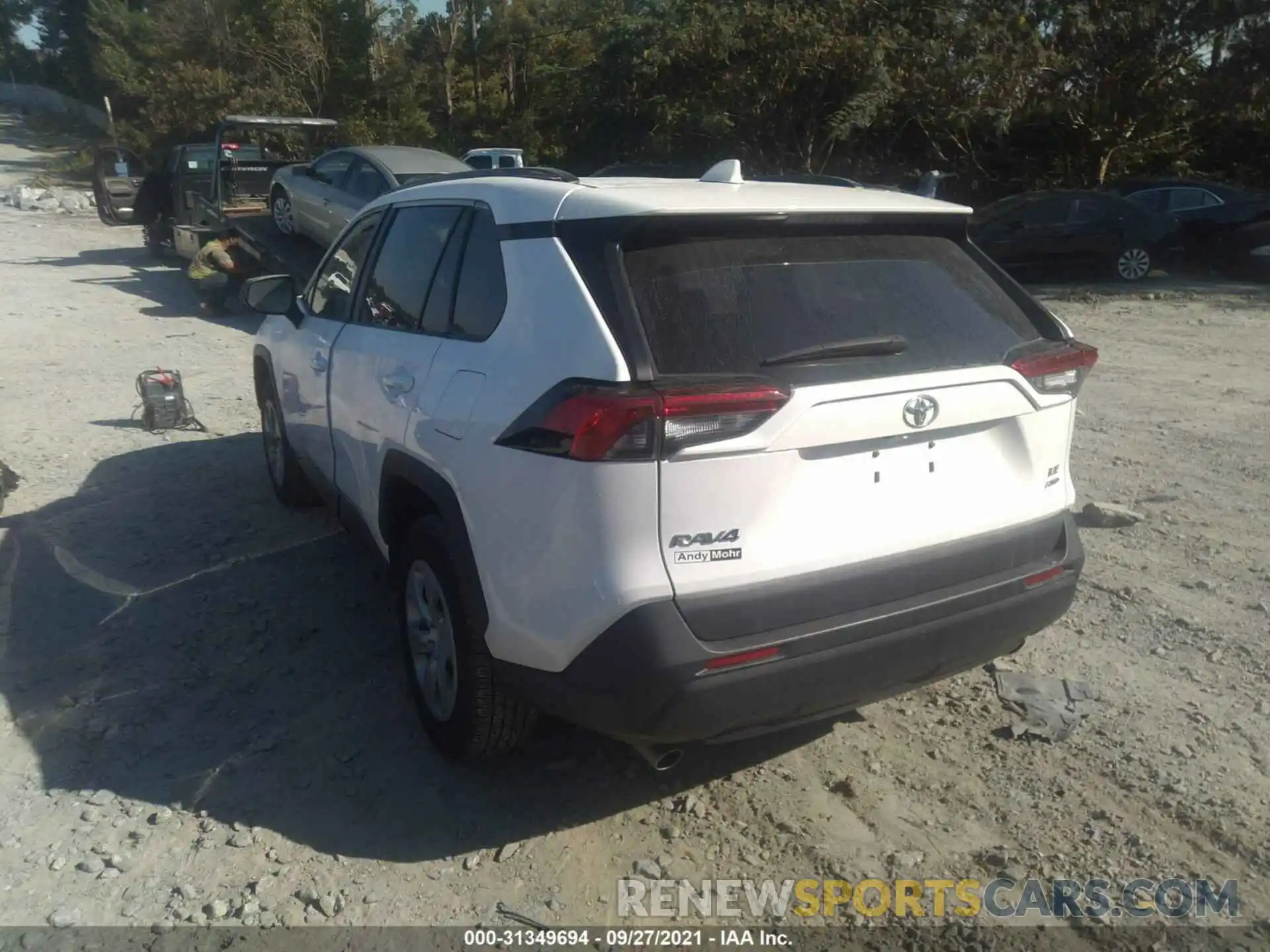 3 Photograph of a damaged car 2T3F1RFV8KC023945 TOYOTA RAV4 2019