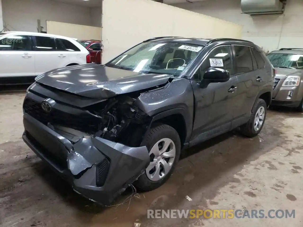 2 Photograph of a damaged car 2T3F1RFV8KC024772 TOYOTA RAV4 2019