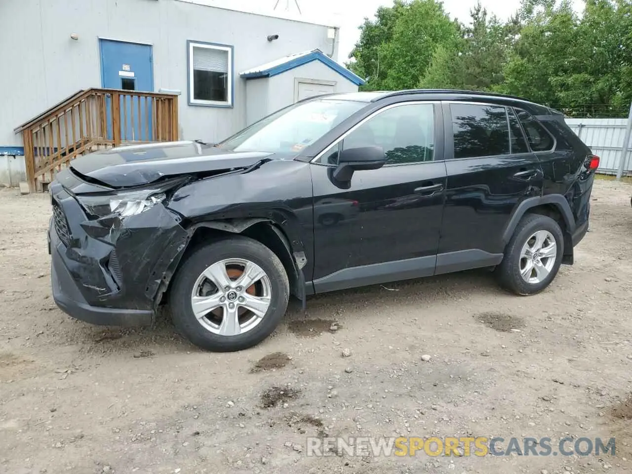 1 Photograph of a damaged car 2T3F1RFV8KC028935 TOYOTA RAV4 2019