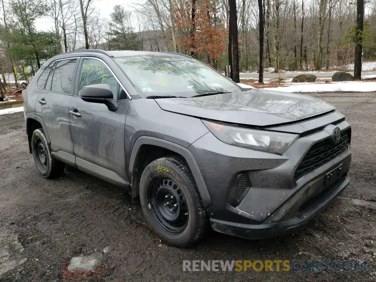 1 Photograph of a damaged car 2T3F1RFV8KC044908 TOYOTA RAV4 2019