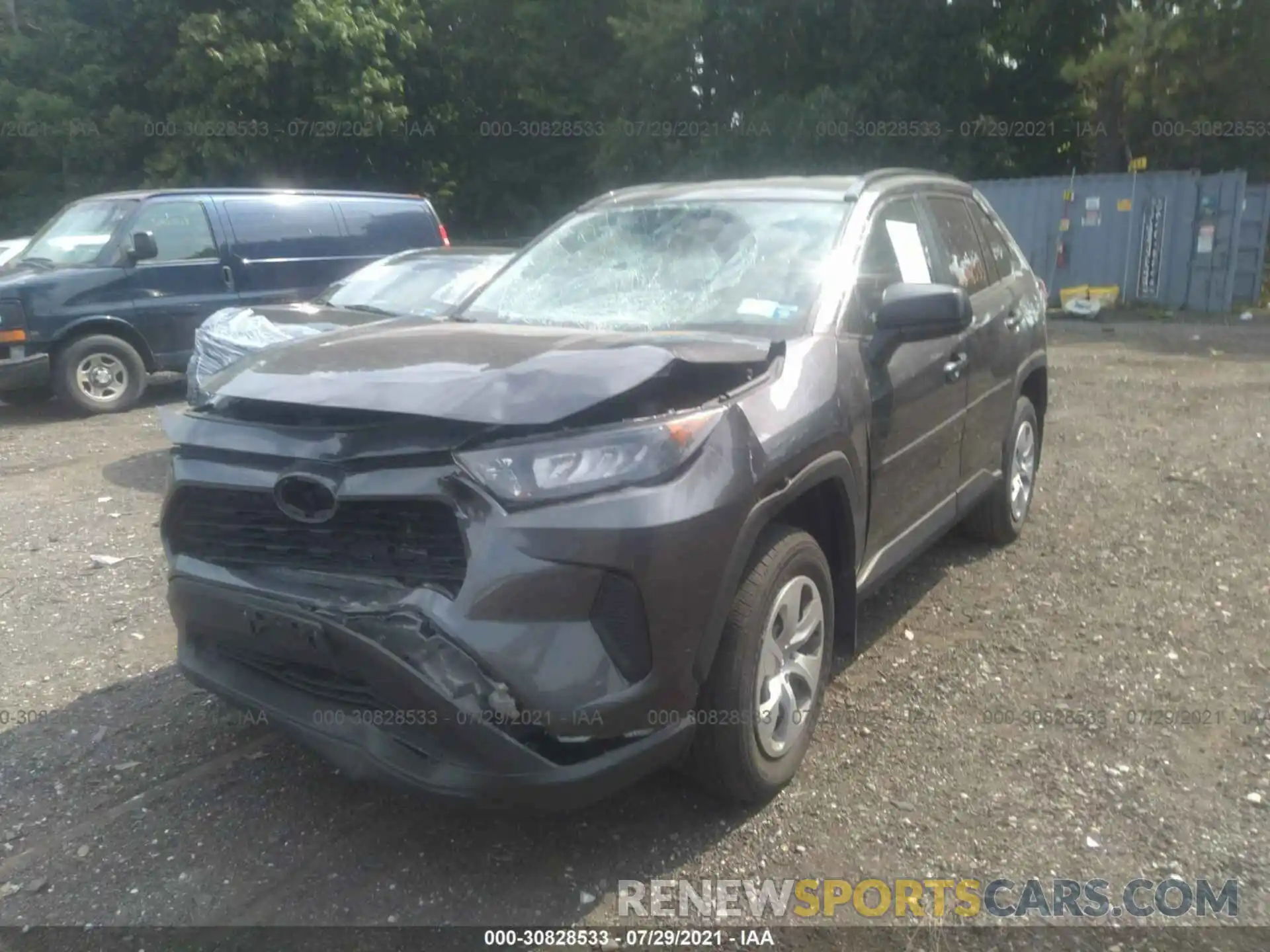 2 Photograph of a damaged car 2T3F1RFV8KC059067 TOYOTA RAV4 2019