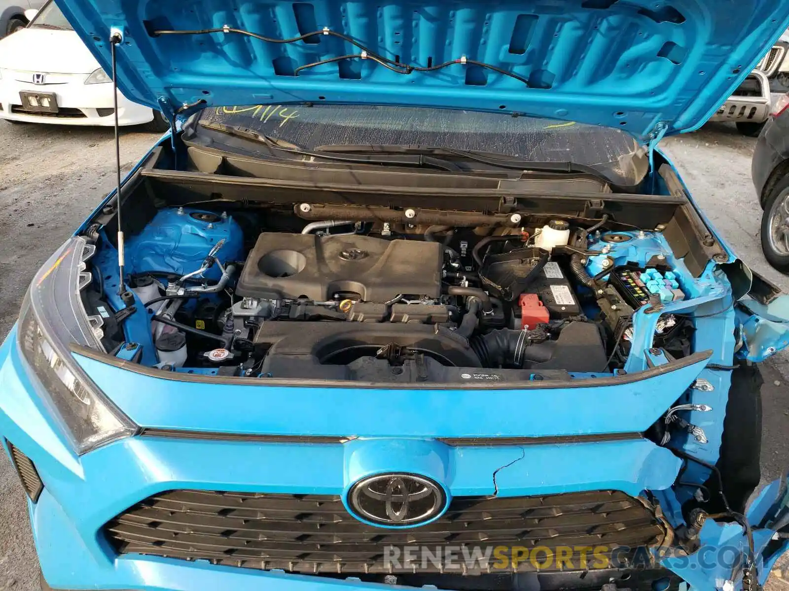 7 Photograph of a damaged car 2T3F1RFV8KW007842 TOYOTA RAV4 2019