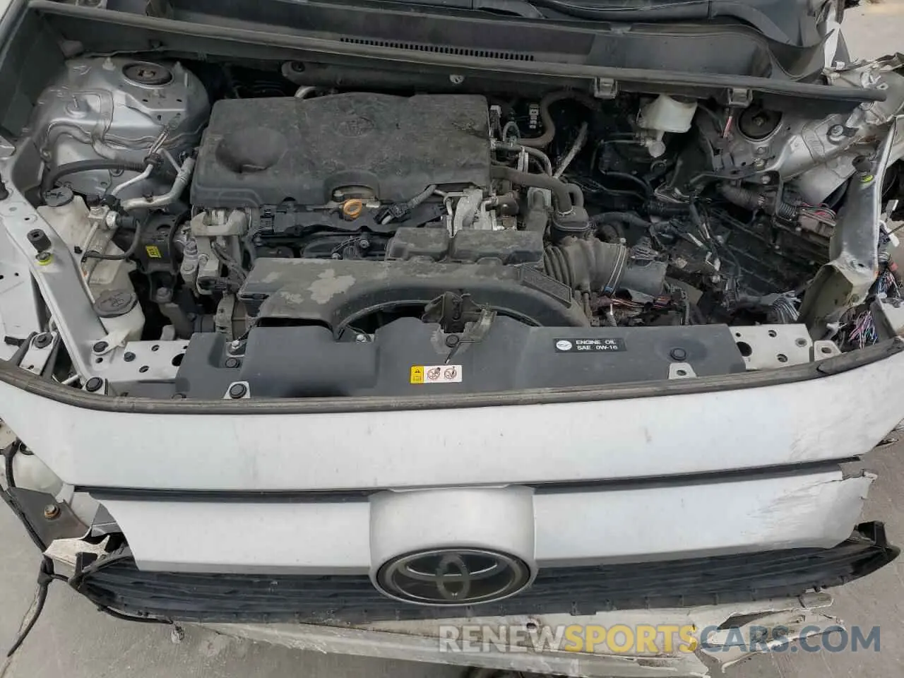 12 Photograph of a damaged car 2T3F1RFV8KW019490 TOYOTA RAV4 2019