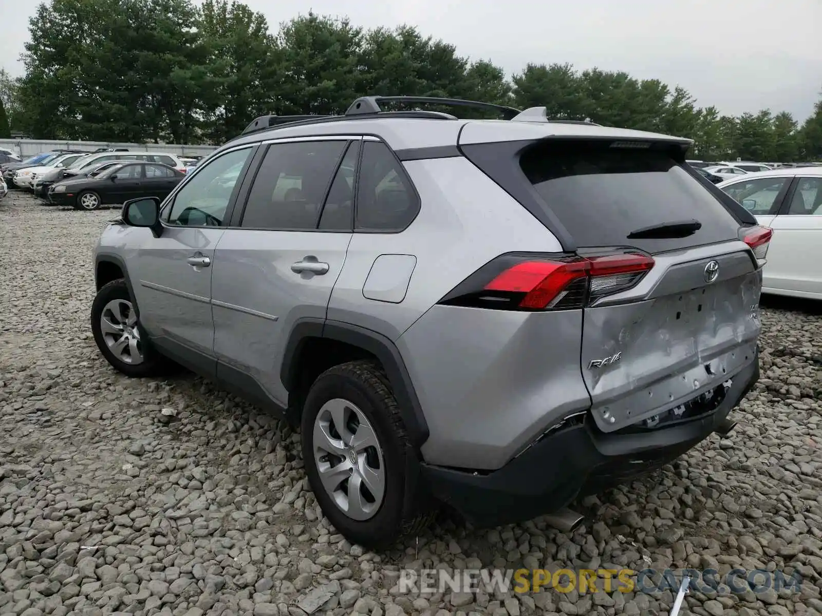 3 Photograph of a damaged car 2T3F1RFV8KW023538 TOYOTA RAV4 2019