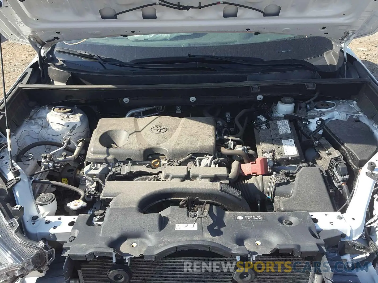 7 Photograph of a damaged car 2T3F1RFV8KW027105 TOYOTA RAV4 2019