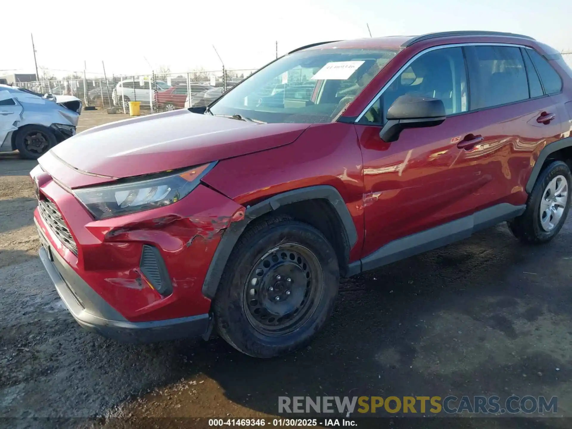 6 Photograph of a damaged car 2T3F1RFV8KW043093 TOYOTA RAV4 2019